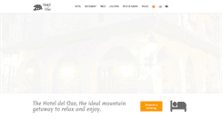 Desktop Screenshot of hoteldeloso.es